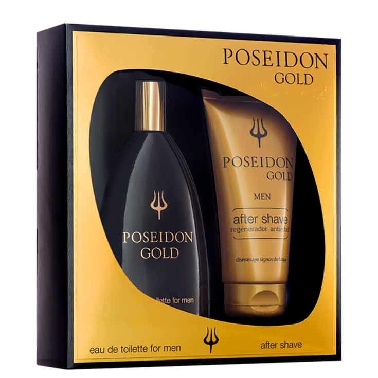 Poseidon Gold Man 150 ml Estuche