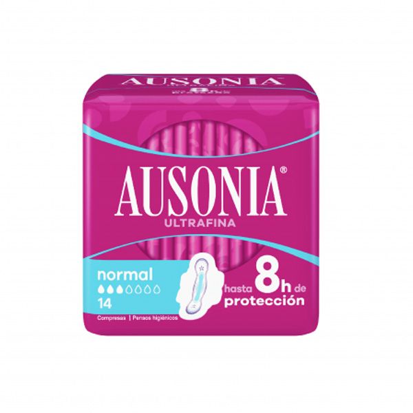Ausonia Compresa Normal 14 uds