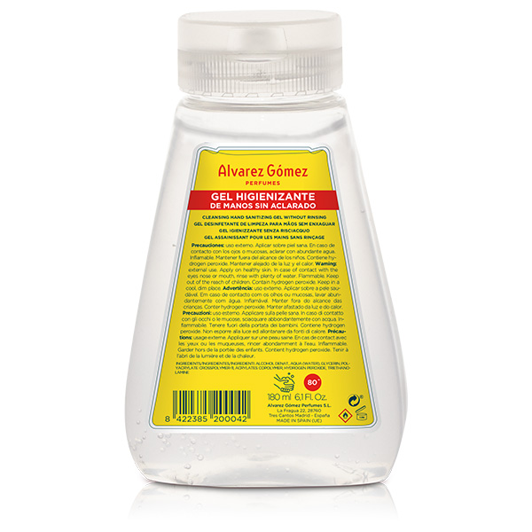 Álvarez Gómez Gel higienizante 180 ml