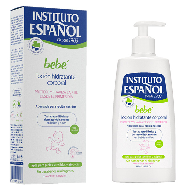 Instituto Español Loción Hidratante Corporal Bebé 300 ml