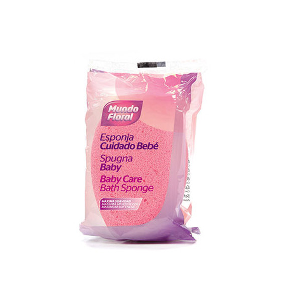 Mundo Floral Esponja Cuidado Bebé