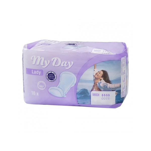 My Day Compresa Midi 10 uds