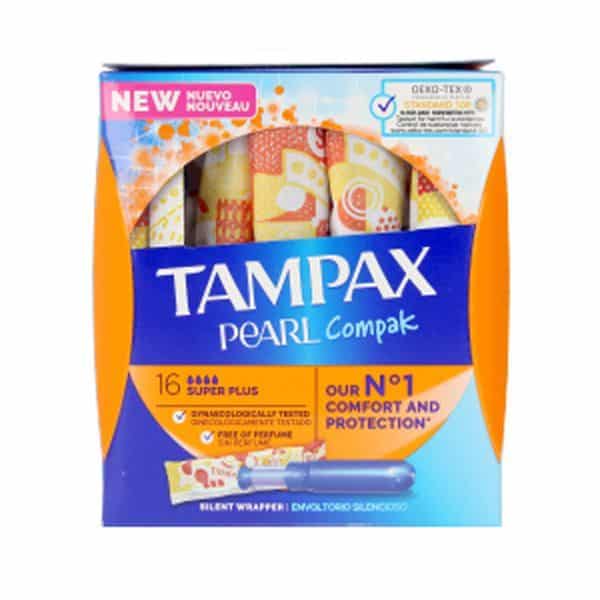 Tampax Pearl Compak 16 uds