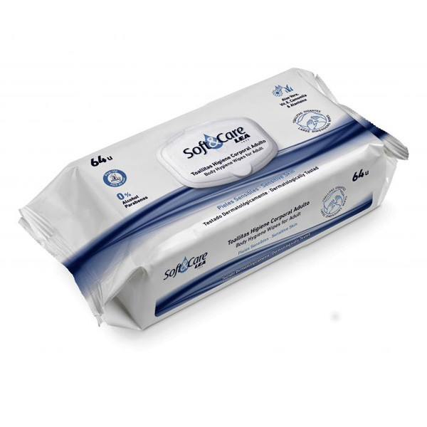 Lea Toallitas adulto 64 uds