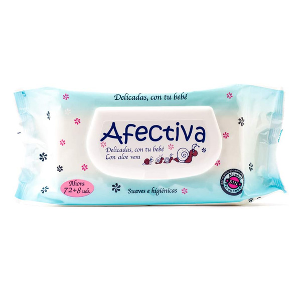 Afectiva Toallitas 80 uds
