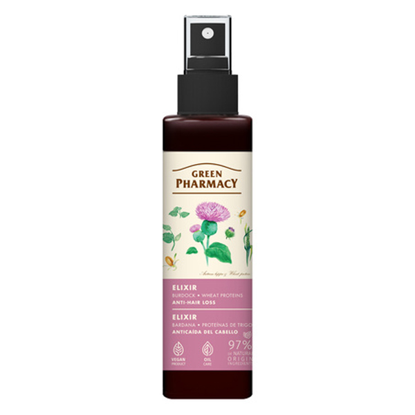 Green Pharmacy Elixir Bardana Anticaída 150 ml