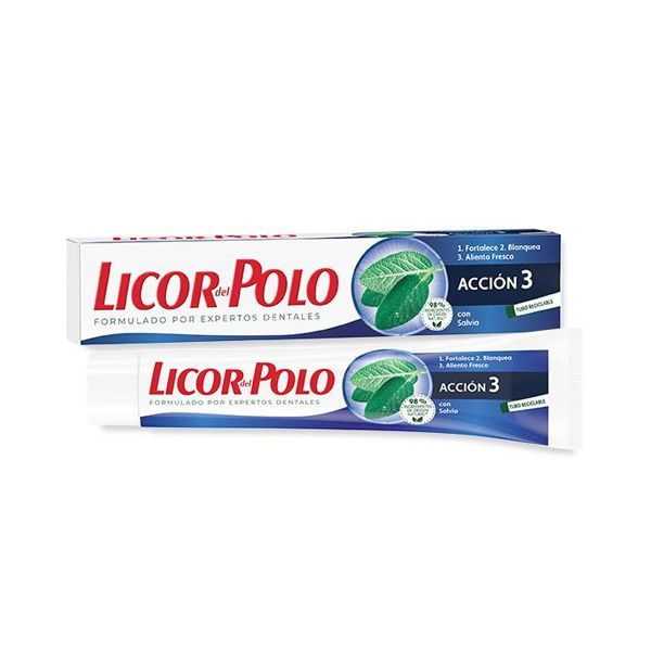 Licor del Polo Acción 3 Dentrífico 75 ml