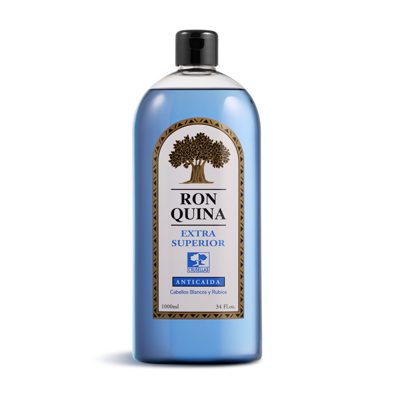 Ronquina Extra Loción Anticaída Azul 1L plástico